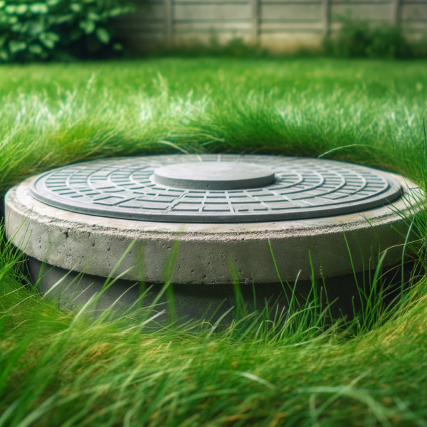 how to locate septic tank lid