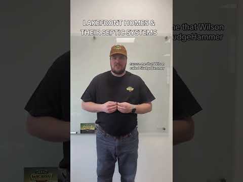 Lakefront homes &amp; septic systems