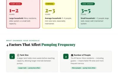 How Often Should A Septic Tank be Pumped?