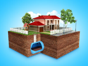 a diagram of septic pumping in Sussex County